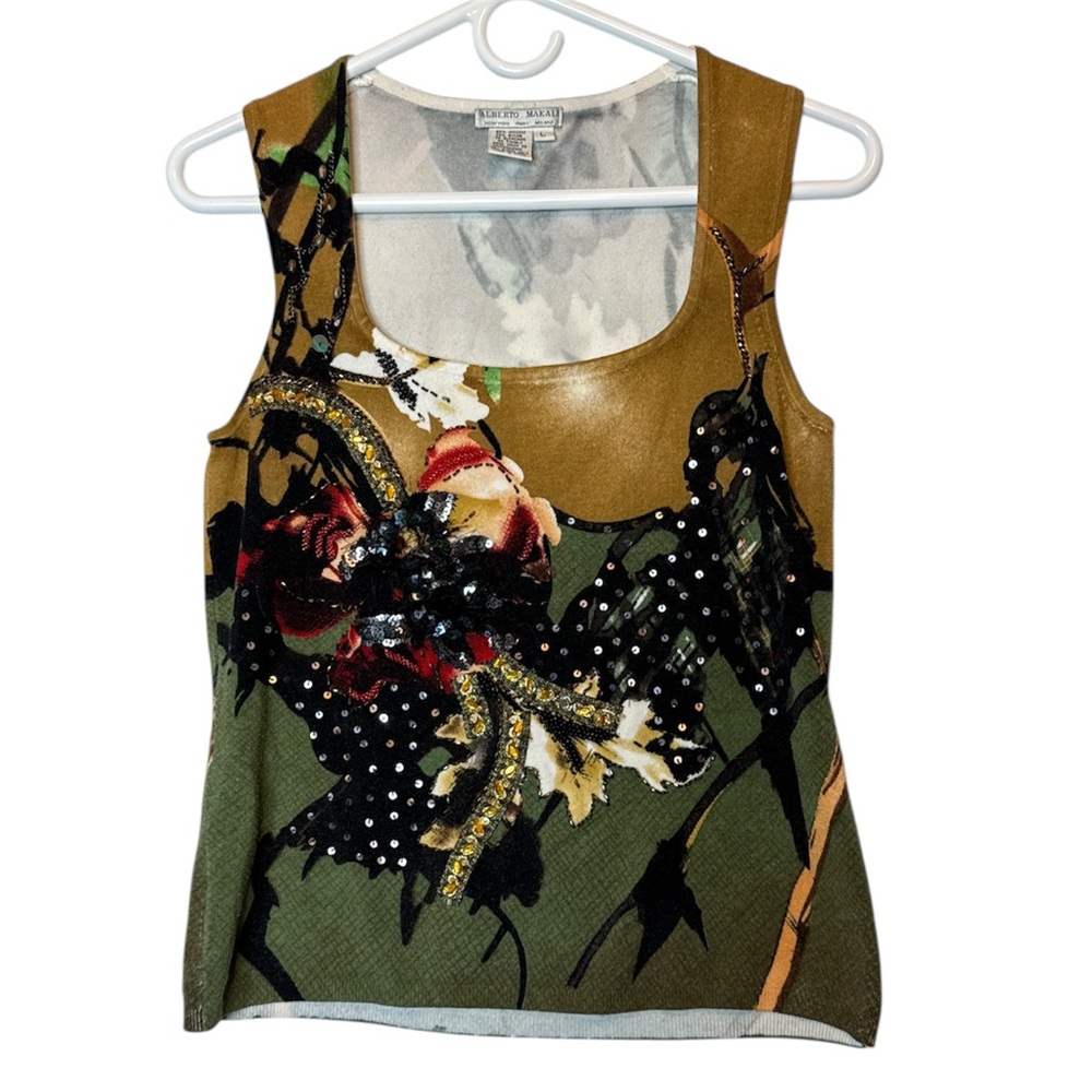 Vintage Alberto Makali Top Size L